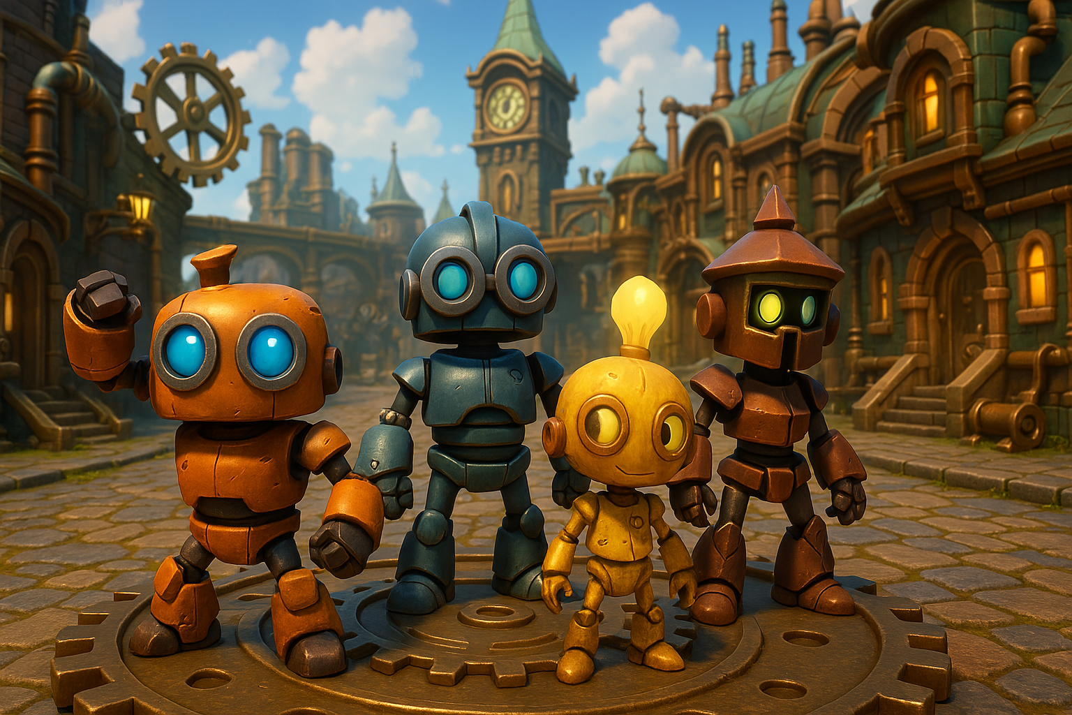 Main Four Characters